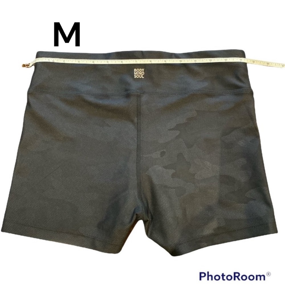 NEW (M) AQUA LA VIE EN ROSE 🇨🇦 NEW Workout Shorts Black Sz M Moisture Wicking